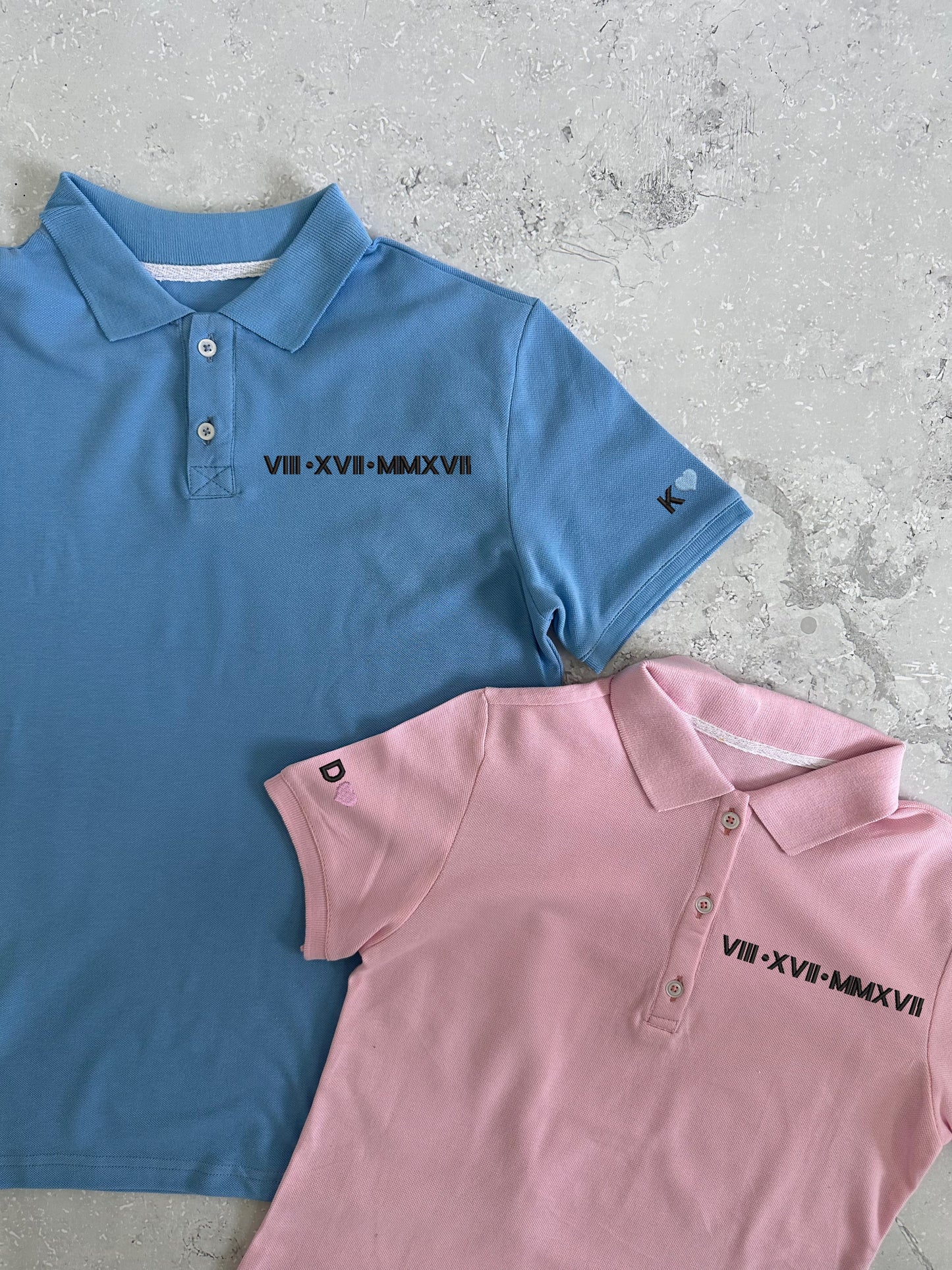 Polo majica sa rimskim datumom po želji